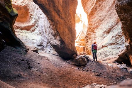 Half-day guided canyoning adventure in Tenerife