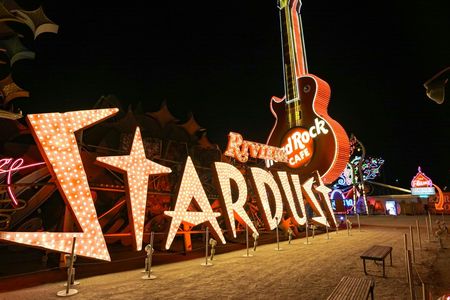 The Neon Museum and helicopter night flight spectacular