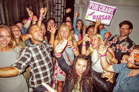 Pub crawl in Warsaw