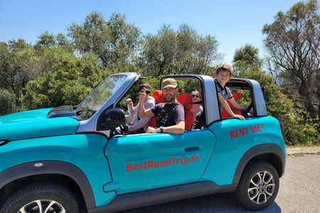 4-hour road trip from Nice to Monaco in an electric convertible