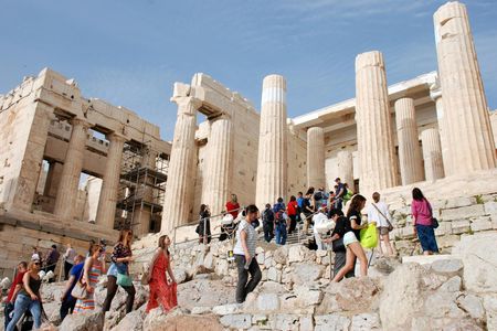 Acropolis of Athens early walking tour