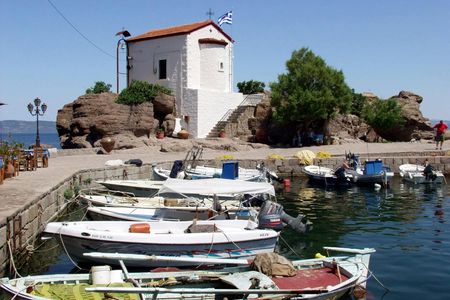 Skala Sykaminia Boat Trip & Free Time Ticket