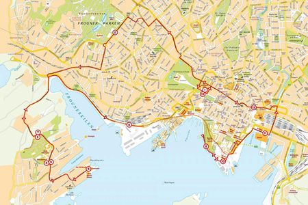 48-hour Oslo hop-on hop-off bus tour