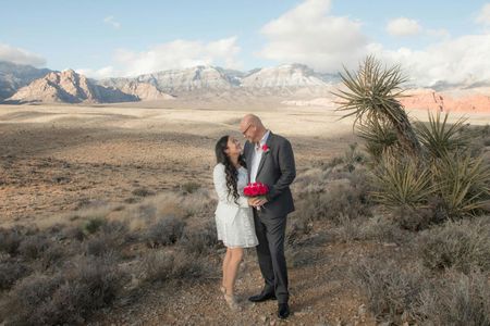 Red Rock Canyon National Park wedding package