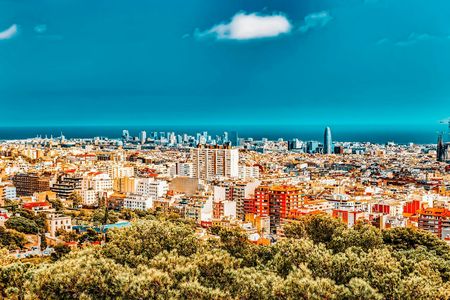 Audio-guided walking tour of Barcelona with Montjuic cable car voucher