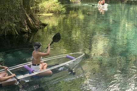 Clear Canoeing at Silver Springs Florida