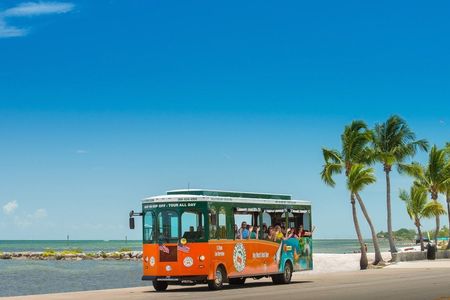 Key West day trip and hop-on hop-off trolley
