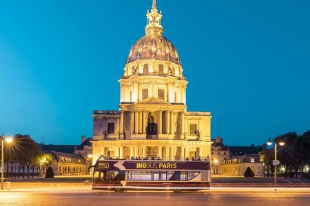 Big Bus panoramic night tour of Paris