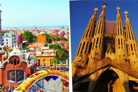 Fast access to Park Güell and Sagrada Familia with ascent to the tower