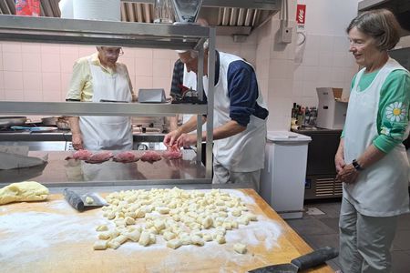 Market tour and cooking class in Civitavecchia