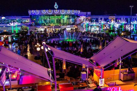 Evening at Soho Square Sharm El-Sheikh with dinner and entertainment