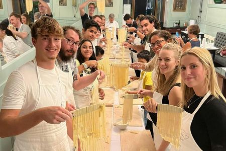 Fresh Pasta-Making Class in Rome with Tasting of Spritz