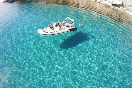 Half-day rubber dinghy excursion to Sant'Antioco