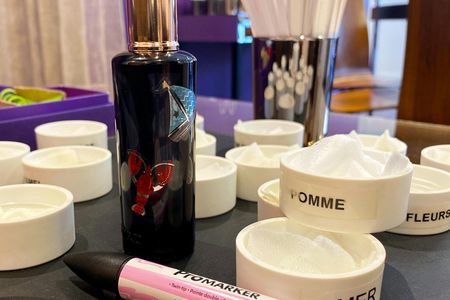 Le Petit Parfumeur workshop for kids at Molinard Nice