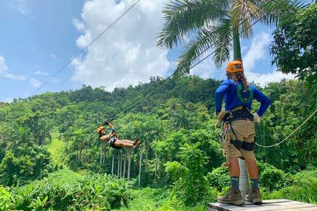 El Yunque rainforest ziplining adventure