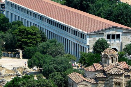 Ancient and modern Agora of Athens half-day guided tour