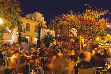 Athens nightlife private guided walking tour