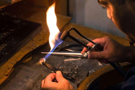 Sardinian filigree workshop in Dorgali