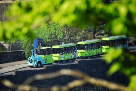 Little City Train through the city of Luxembourg
