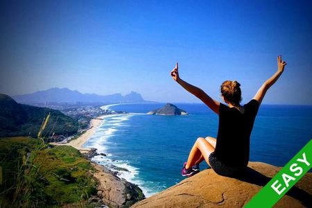 Hiking Prainha nature park and Grumari secluded beach