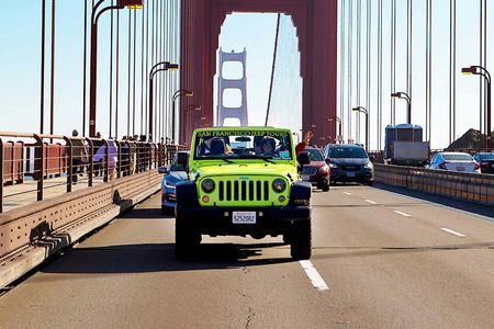 Private ultimate jeep city tour in San Francisco