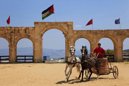 Tour of the ancient Jerash and Ajloun castle from the Dead Sea