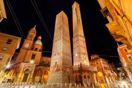 Private food and wine tour of Bologna by night