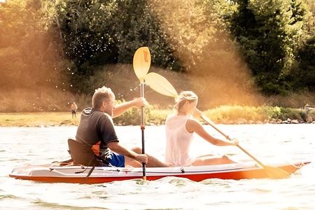 Single or double kayak rental in Vienna