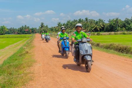 Siem Reap countryside adventure tour by Vespa