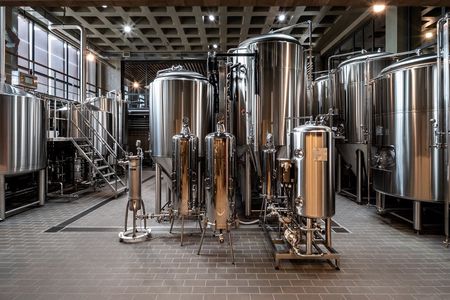 Ftelos brewery private VIP tour with tasting menu in Santorini