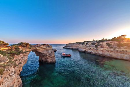 Albufeira and Benagil Cave Sunset Boat Tour
