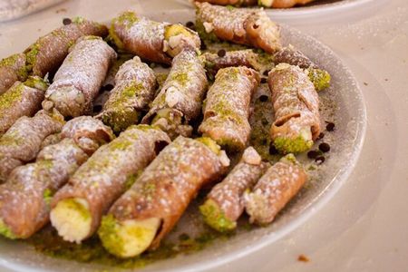 Cannolo making class in Taormina