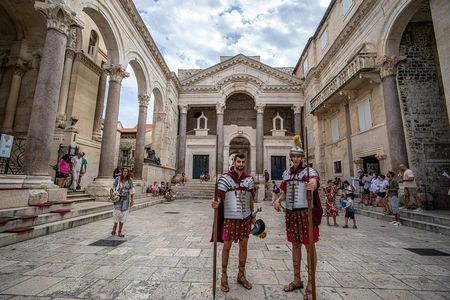 Split old city and Diocletian's Palace guided walking tour