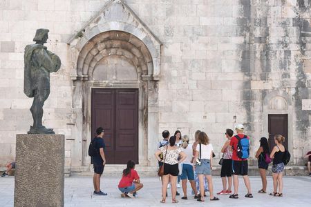 Historic Zadar old town guided walking tour