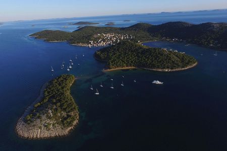 Golden island Vrgada full day boat tour from Biograd na Moru