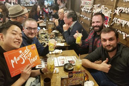 Osaka bar hopping night tour in Namba