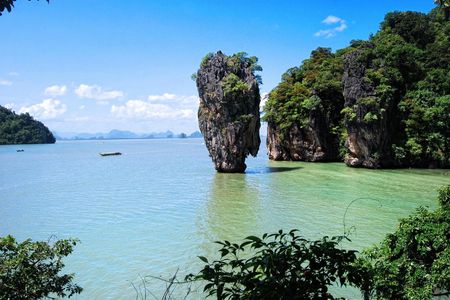Longtail boat tour to Phang Nga Bay from Krabi with lunch