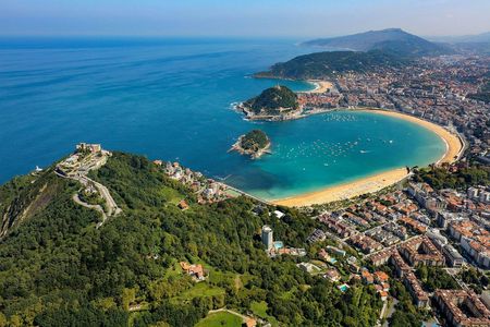 Gaztelugatxe and San Sebastian from Bilbao