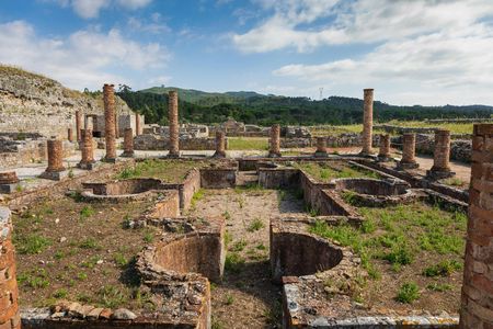 Bike tour to Conimbriga Roman Ruins from Coimbra