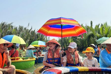 Cam Thanh Coconut Forest basket boat ride