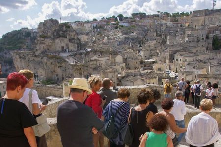 Guided walking tour of the Sassi of Matera
