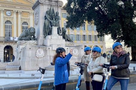 90-minute guided e-scooter tour of the highlights of Nice