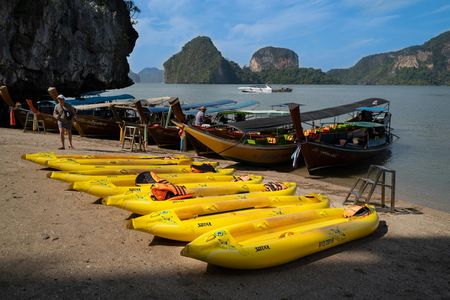 James Bond Island tour from Phuket with sea cave kayak experience