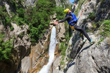 Cetina River extreme canyoning adventure