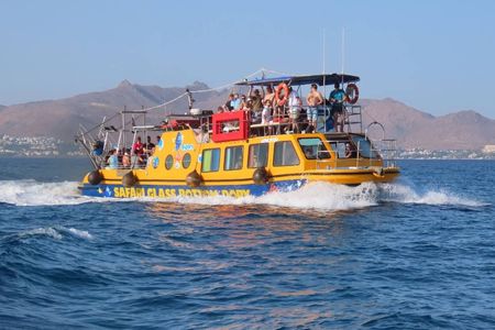 Dory glass-bottom boat tour from Kos