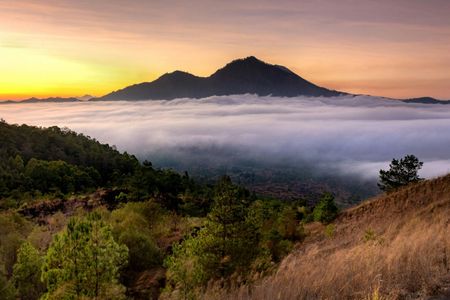 Mount Batur sunrise hike and hidden waterfall visit