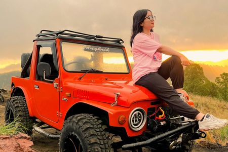 Mount Batur sunrise & Natural Hot Springs 4WD jeep tour