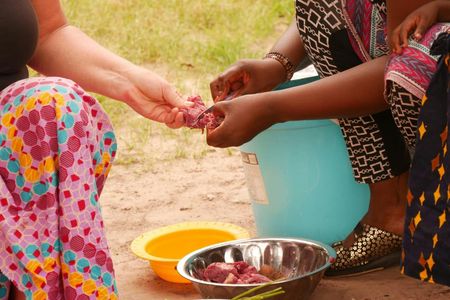 Lunch With a Local Family at Their Eating Table in Senegambia