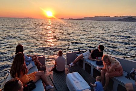 Golden hour sunset cruise from Dubrovnik