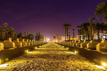 Overnight tour of Luxor's highlights from Hurghada